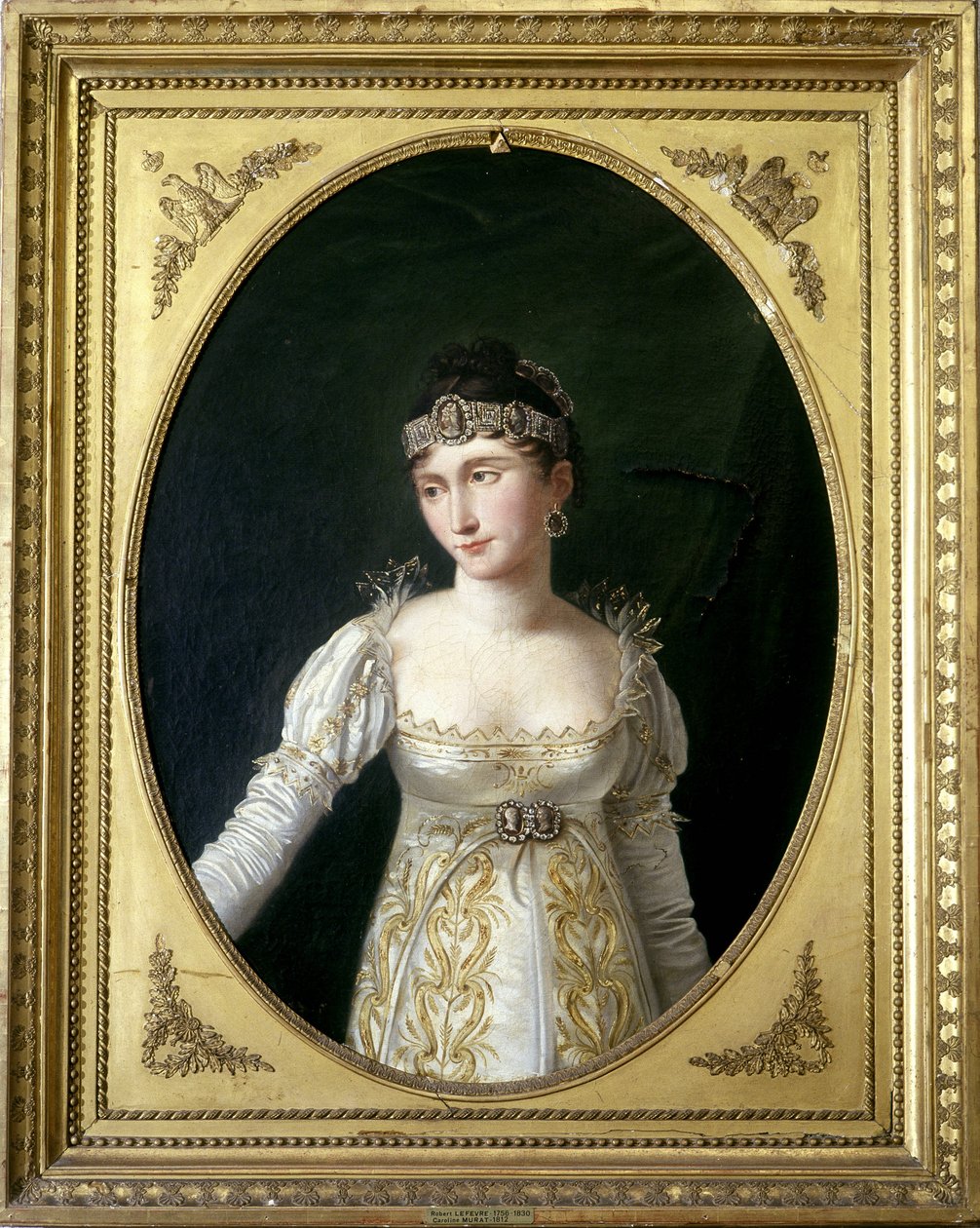 卡罗琳·穆拉特 (Caroline Murat) 1812 年 作者：Robert Lefevre (1756 - 1830) 作者 罗伯特·勒菲佛尔