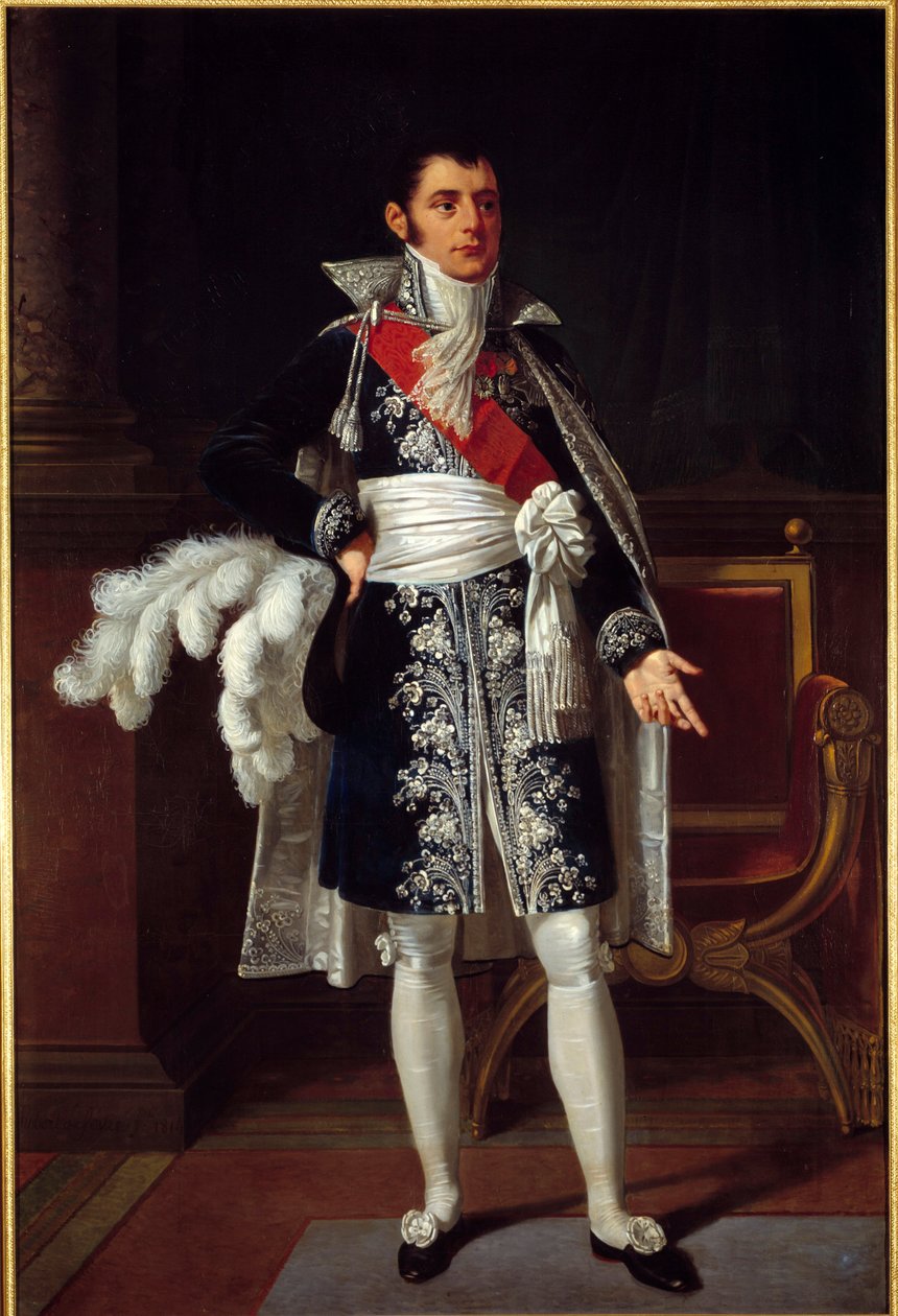 Portrait of Anne Jean Marie Rene Savary, Duke of Rovigo (1774 - 1833) Minister of the General Police. Painting by Robert Lefevre (1755-1830) 作者 罗伯特·勒菲佛尔