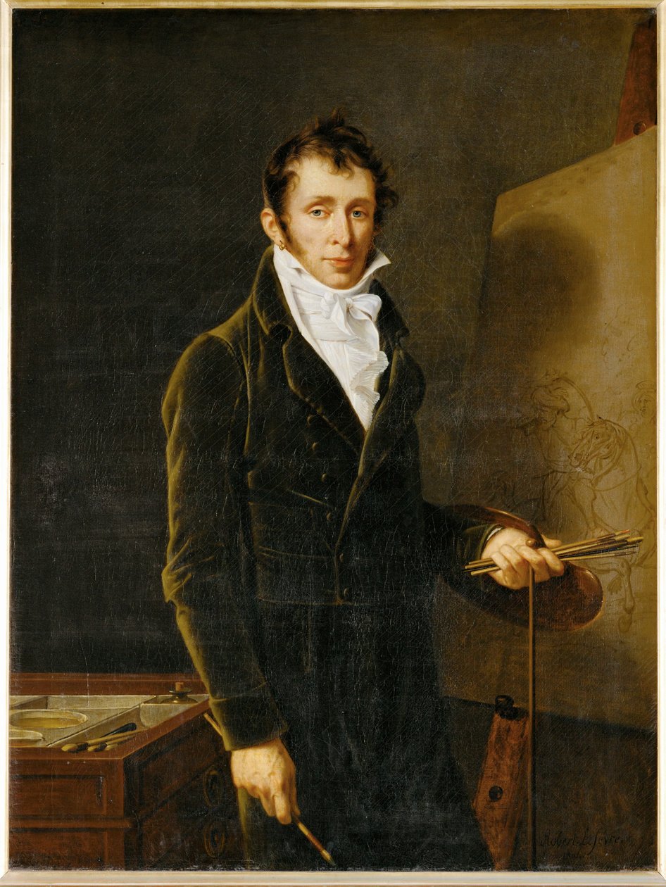 画家 Carle Vernet ... 作者 罗伯特·勒菲佛尔
