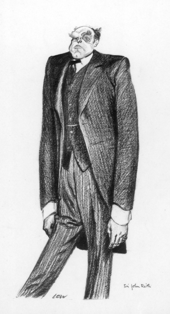 约翰·瑞斯（John Reith），第一届瑞斯男爵（1933）。 作者 罗伯特·洛