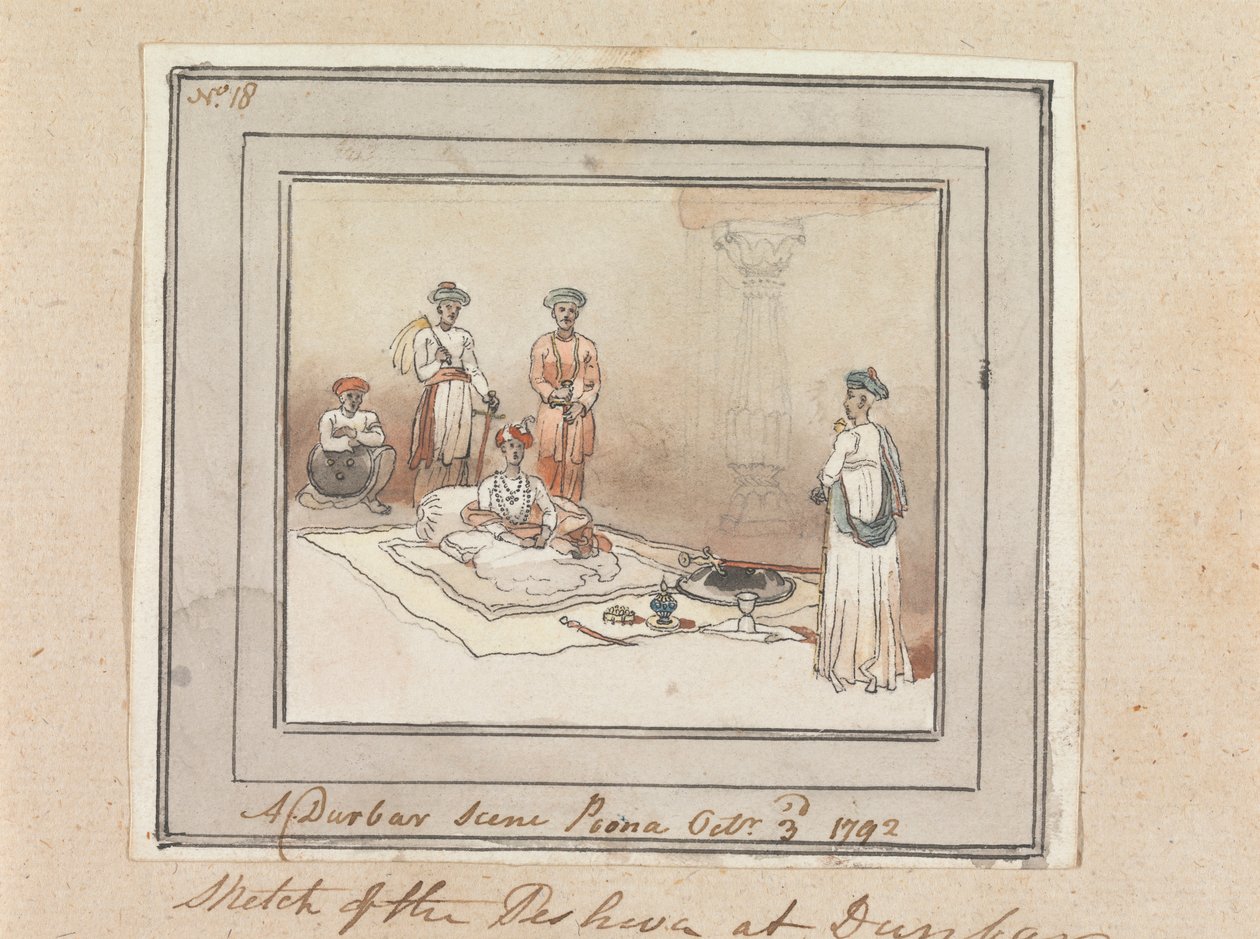 杜巴场景，波纳，1792 年 10 月 3 日 作者 罗伯特·马邦
