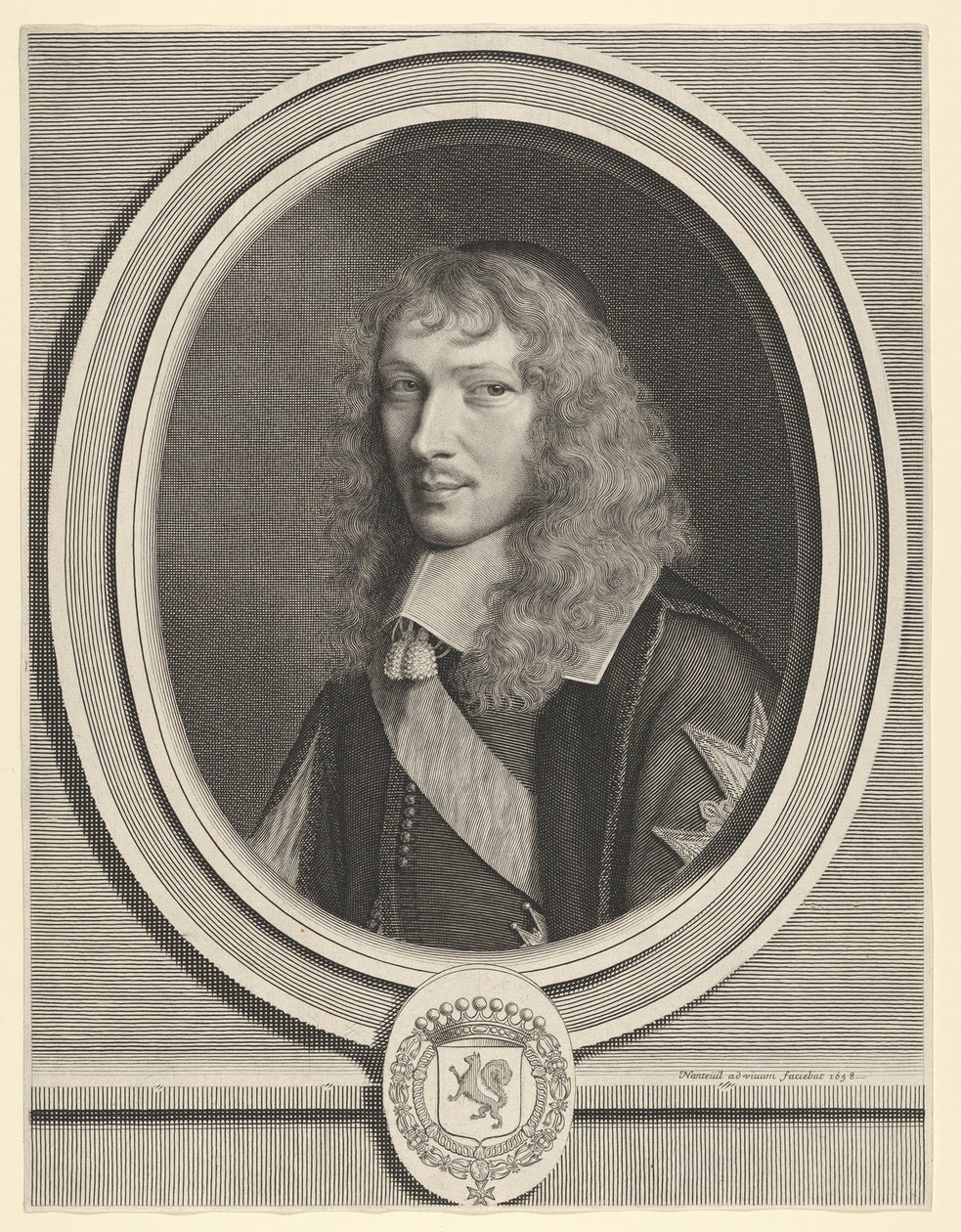 Basile Fouquet，1658年。 作者 罗伯特·南特伊
