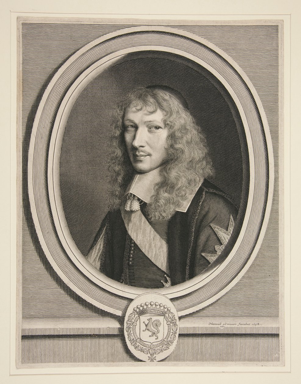 Basile Fouquet，巴尔博斯和里格尼修道院院长，国王敕令大臣（巴尔博斯和里格尼修道院院长，国王敕令大臣） 作者 罗伯特·南特伊