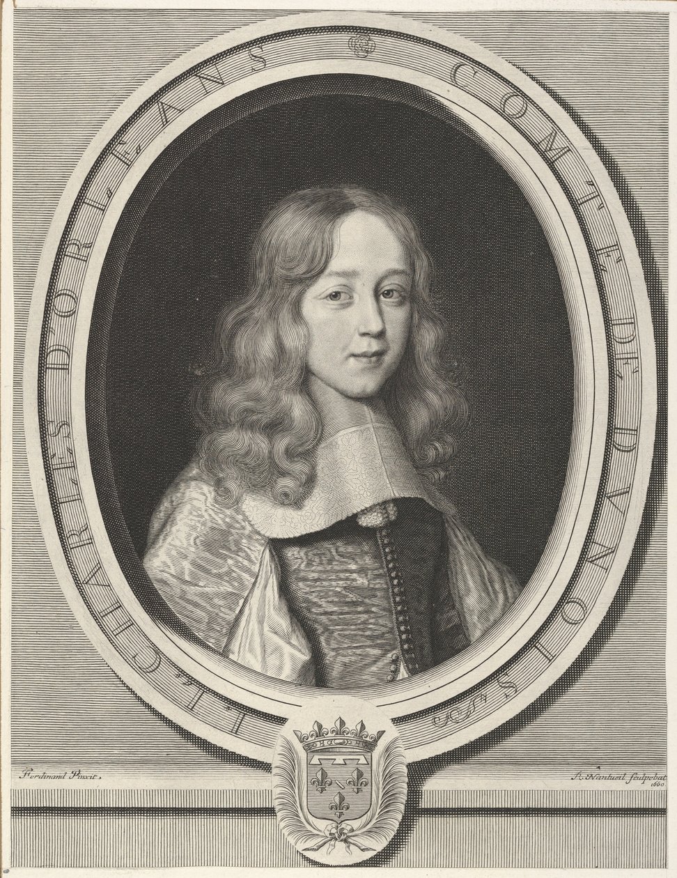 Charles d&39;Orléans-Longueville，1660年，杜诺瓦伯爵。 作者 罗伯特·南特伊