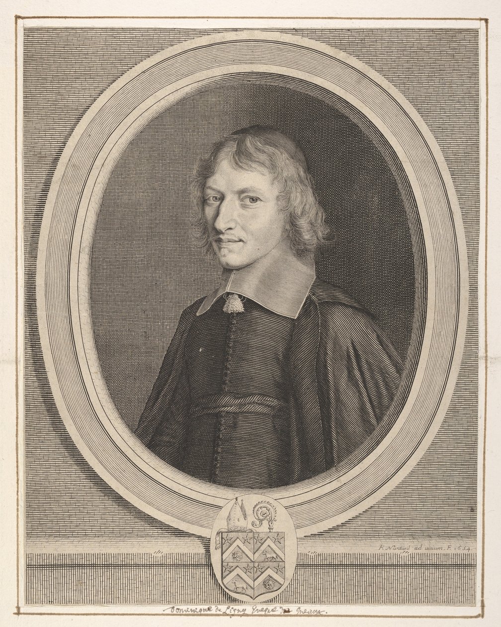 多米尼克·德·利尼（Dominique de Ligny），1654年。 作者 罗伯特·南特伊