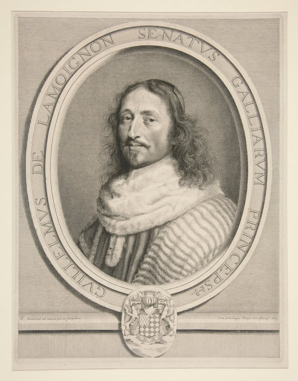 Guillaume de Lamoignon，巴维尔侯爵 作者 罗伯特·南特伊