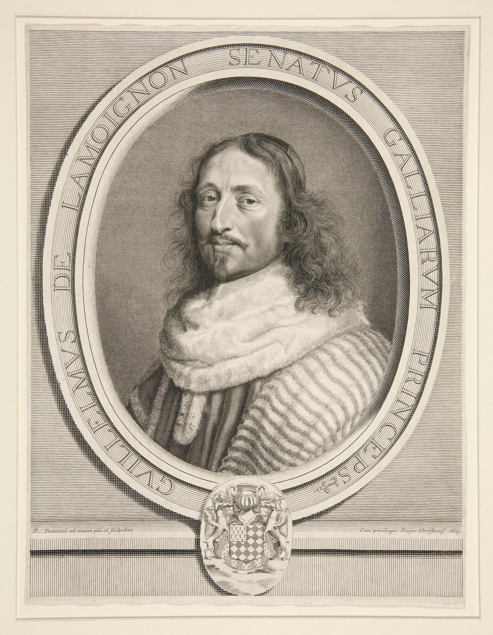 Guillaume de Lamoignon，巴黎议会首任议长（巴黎议会第一议长） 作者 罗伯特·南特伊