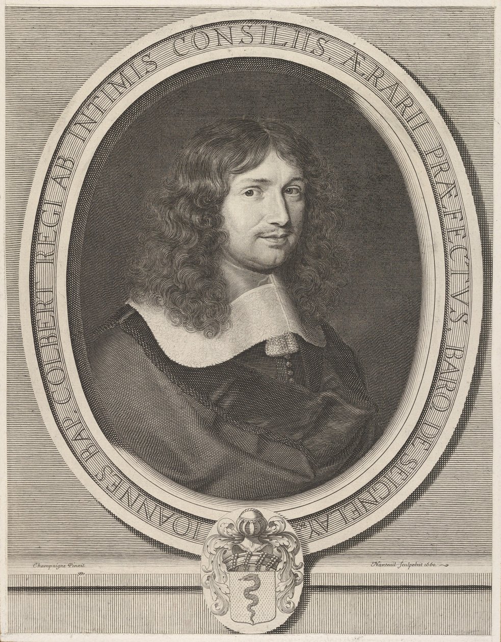 尚·巴蒂斯特·科尔伯特（Jean-Baptiste Colbert），1660年。 作者 罗伯特·南特伊
