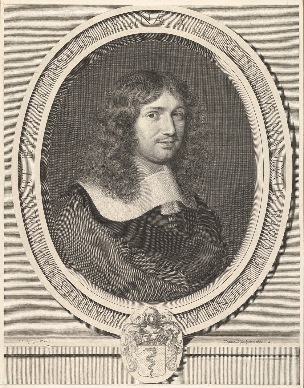 尚·巴蒂斯特·科尔伯特（Jean-Baptiste Colbert），1660年。 作者 罗伯特·南特伊