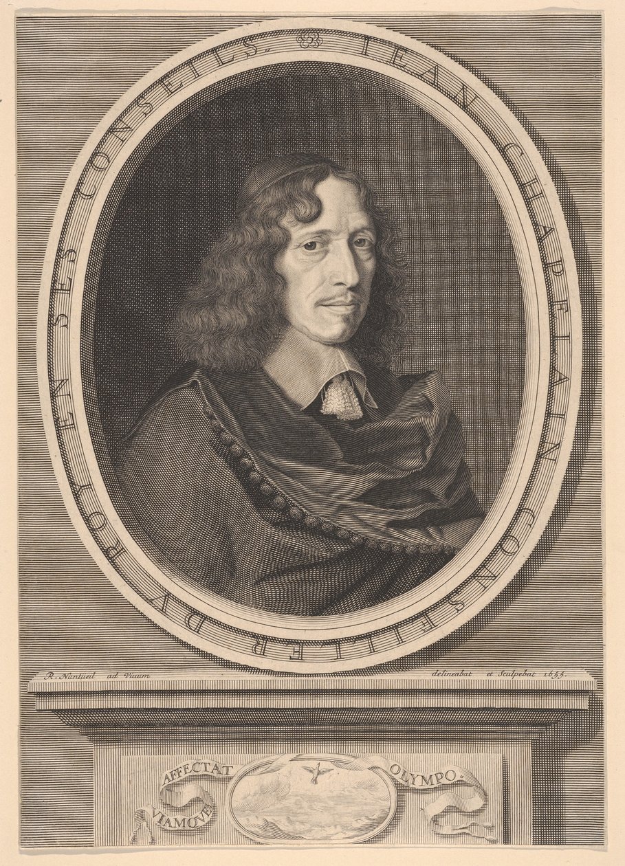 尚·尚普兰（Jean Champlain），1655年。 作者 罗伯特·南特伊
