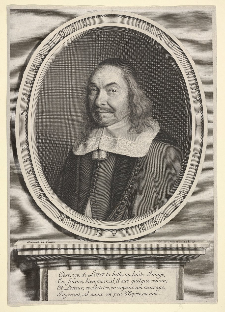 让·洛瑞（Jean Loret），1658年。 作者 罗伯特·南特伊