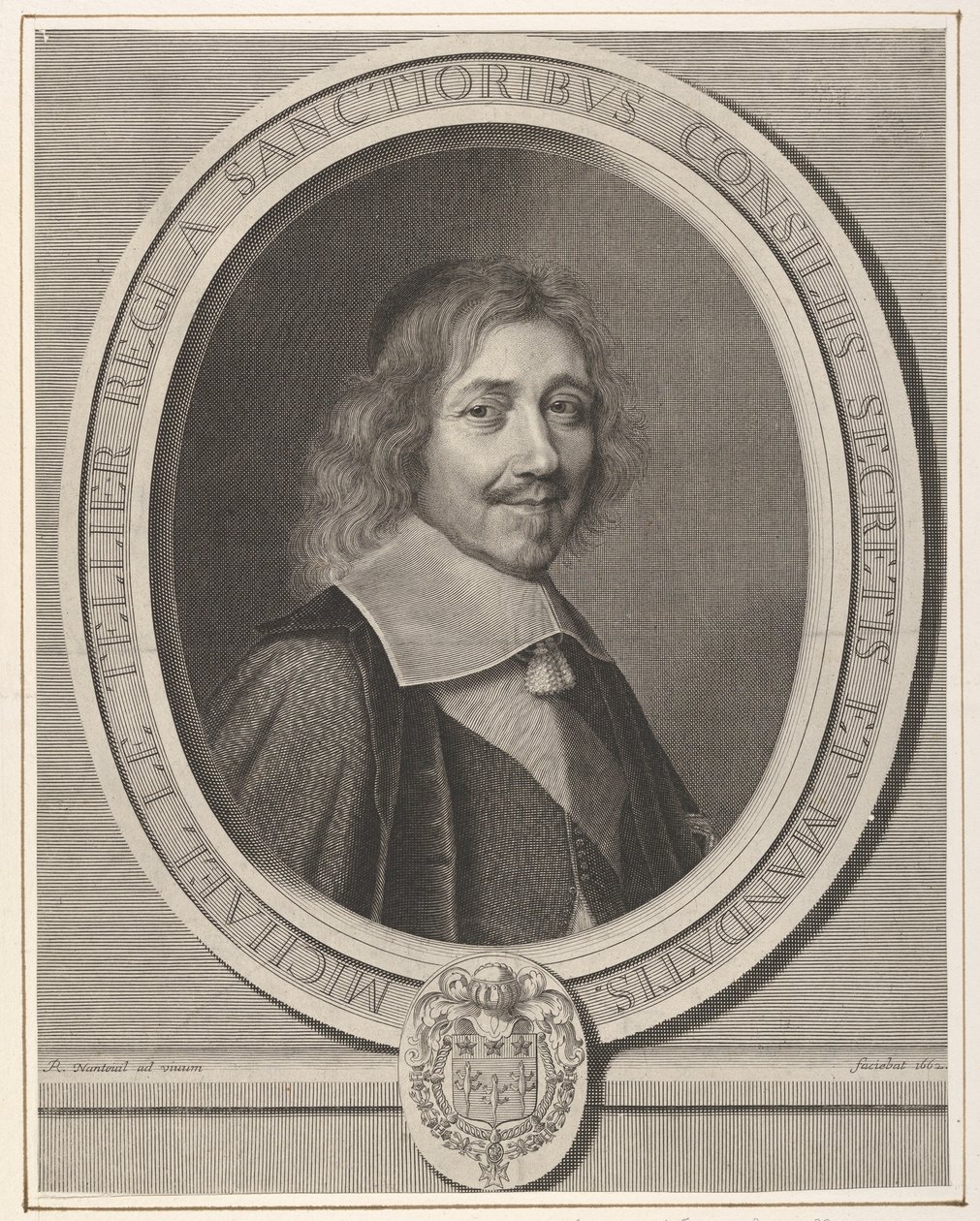 迈克尔·勒韦利（Michael IV Le Tellier）校长，1662年。 作者 罗伯特·南特伊