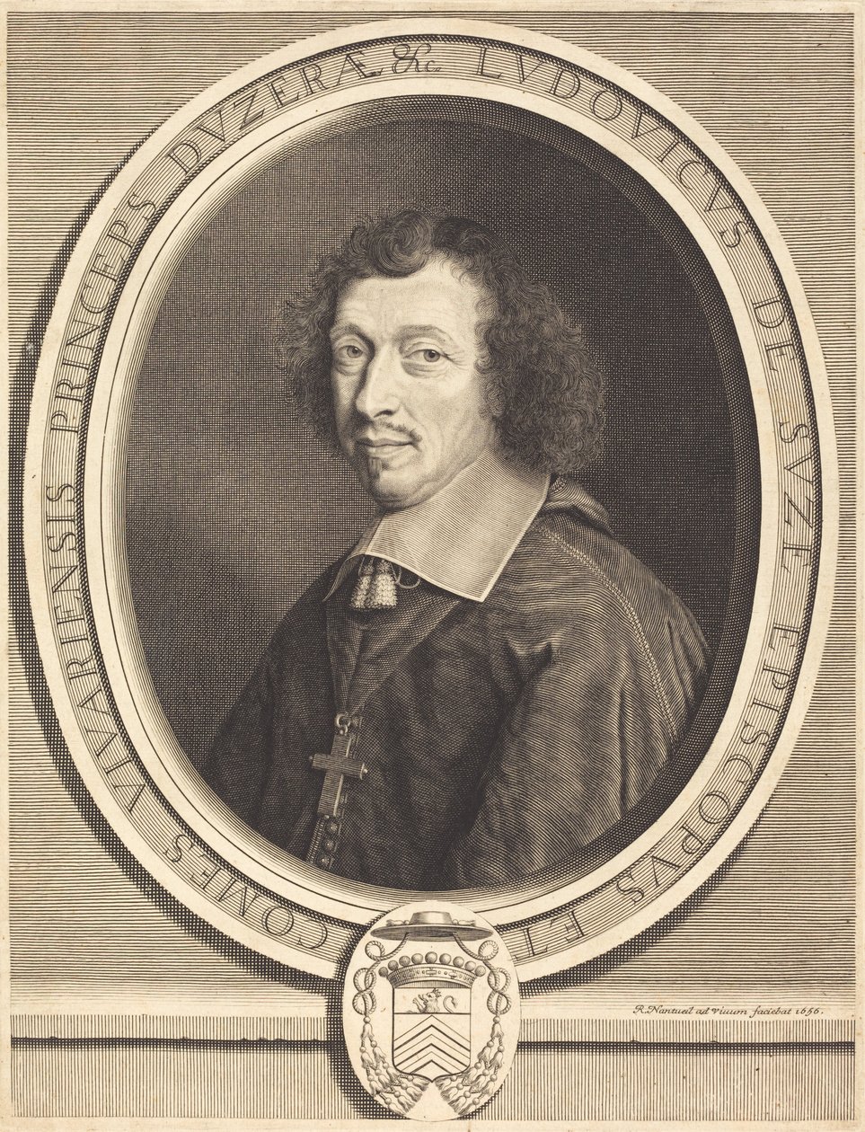 Louis-Francois de La Baume de Suze 作者 罗伯特·南特伊