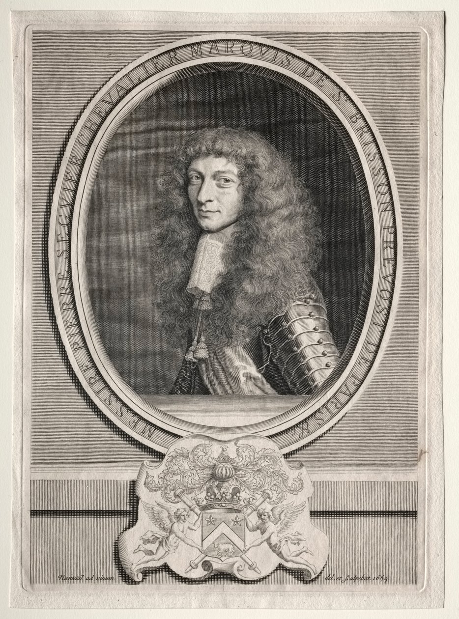 Pierre Seguier Chevalier，圣布里松侯爵 作者 罗伯特·南特伊