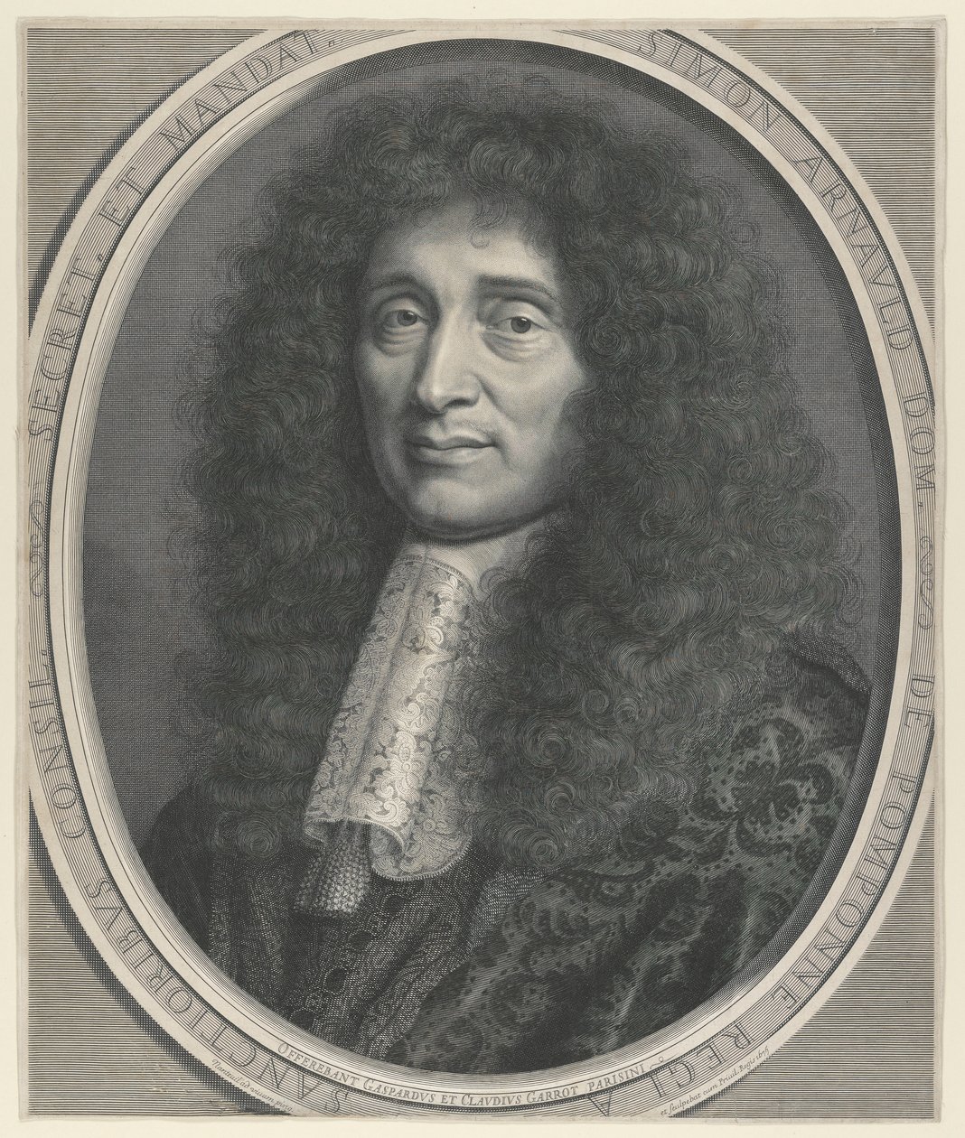 法国国务部长 Simon Arnauld, Marquis de Pomponne 作者 罗伯特·南特伊