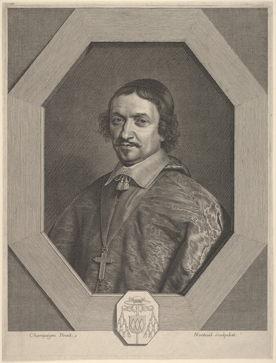 维克多·布希里尔（Victor Bouthillier），1651年。 作者 罗伯特·南特伊