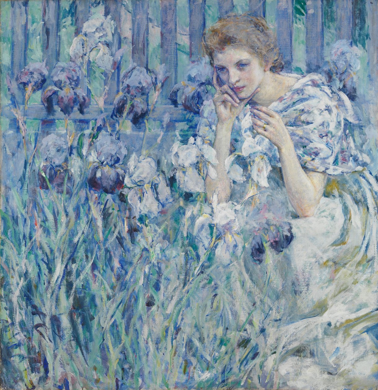 Fleur de Lys，c.1895-1900 作者 罗伯特·佩顿·里德