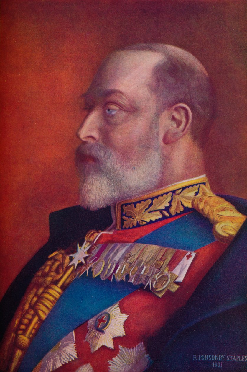爱德华七世国王（King Edward VII）任期的第一年，1901年-1910年 作者 罗伯特·庞森比·斯台普斯