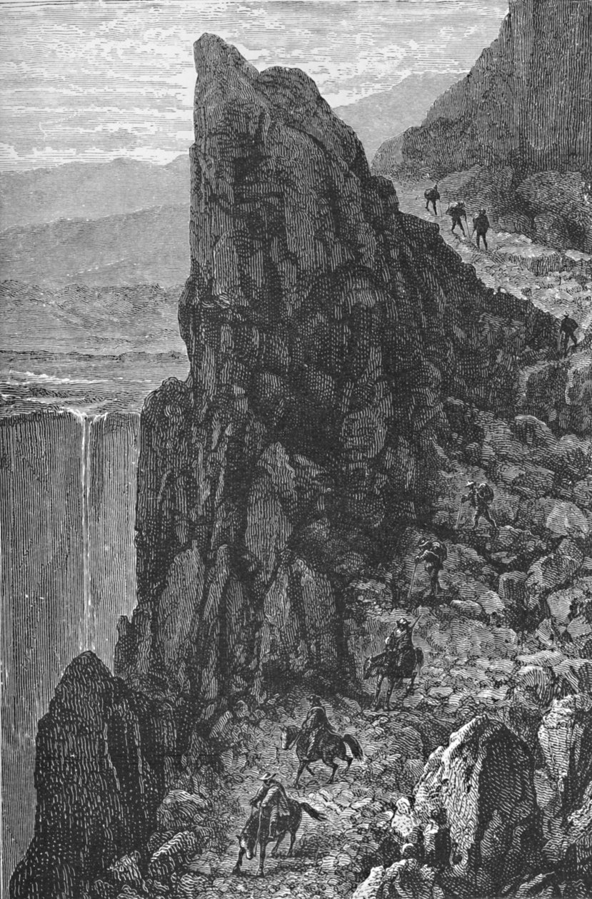 1890年在安第斯山脉旅行，1890年 作者 罗伯特·泰勒·普里切特