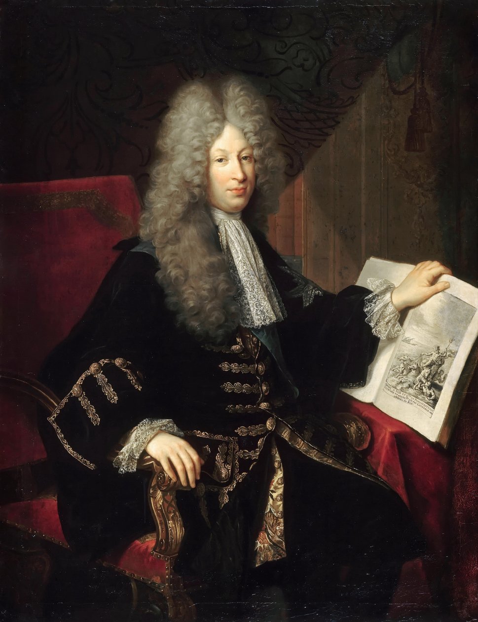 杰罗姆·菲利佩（JeromePhélypeaux）1674-1747，庞恰特雷恩伯爵 作者 罗伯特·图尼尔