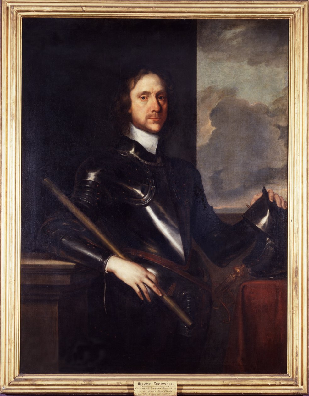 奥利弗·克伦威尔（Oliver Cromwell），c.1646-49（布面油画） 作者 罗伯特沃克
