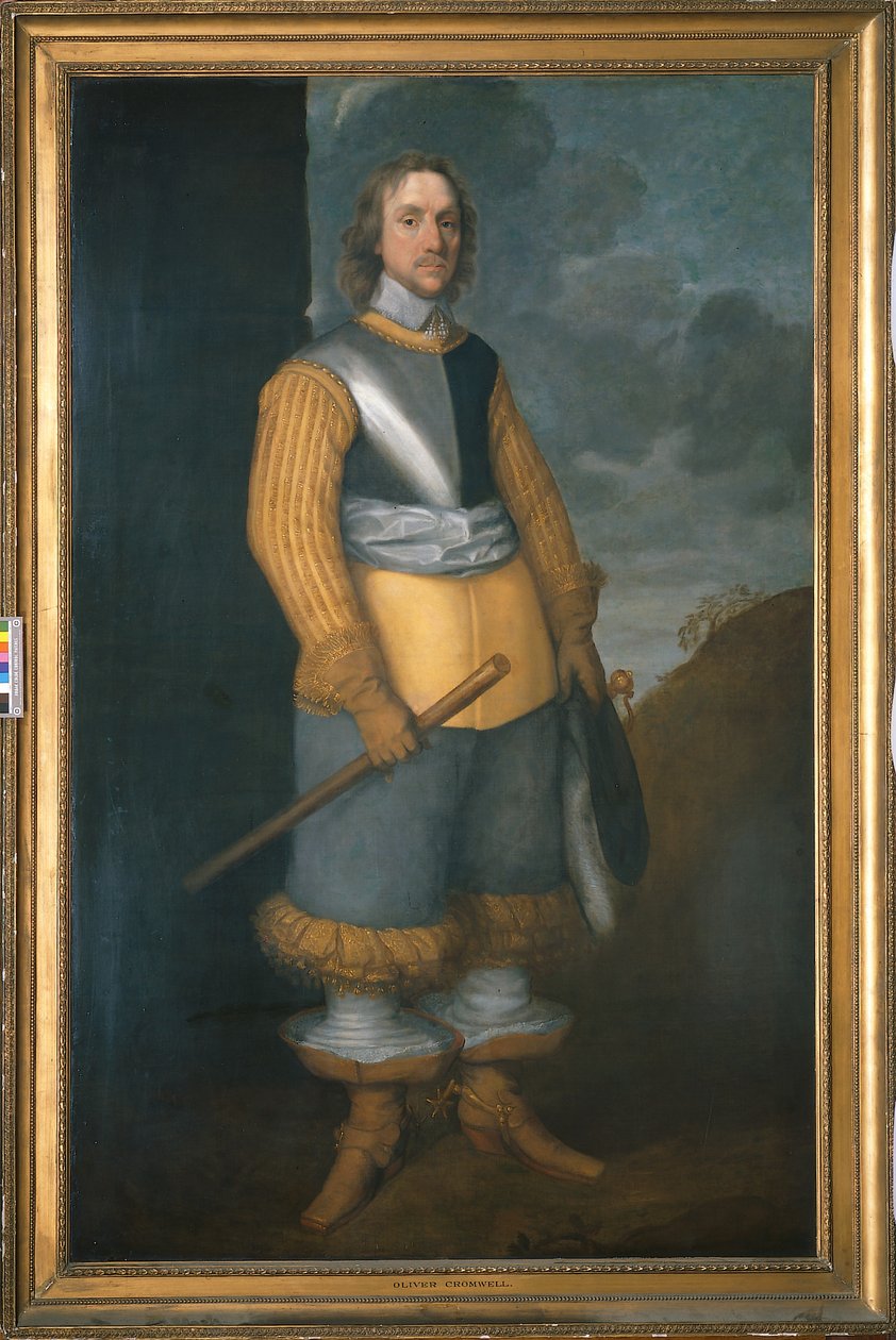 奥利弗·克伦威尔（Oliver Cromwell），c.1649-50（布面油画） 作者 罗伯特沃克