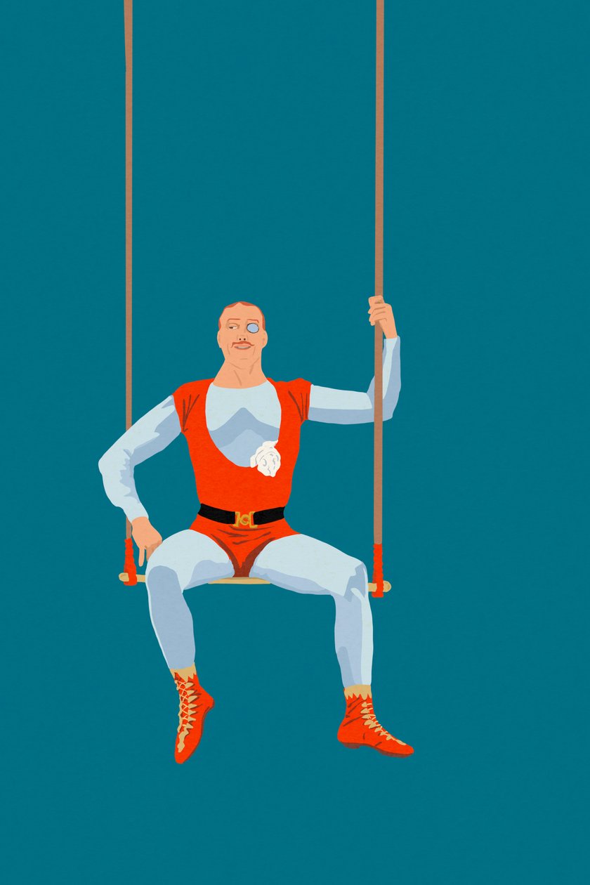 Acrobat、2022（数字） 作者 罗伯塔·默里