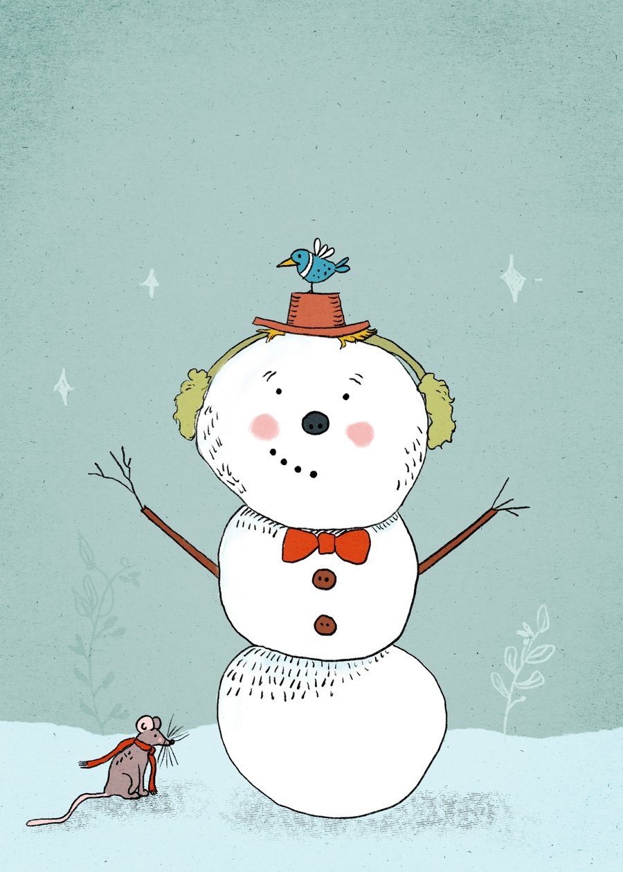 快乐的小雪人》，2019 年（电子版） 作者 罗伯塔·默里