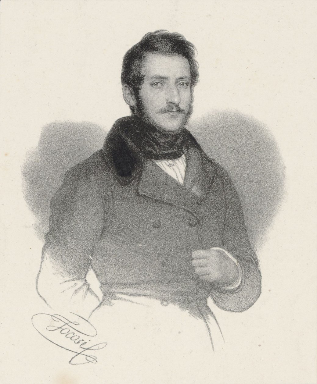 Gaetano Donizetti by Focosi (Gallica btv1b8417240q) 作者 罗伯托·福科西