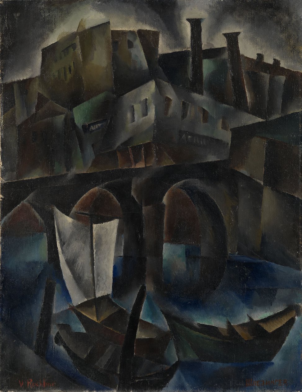 提夫利斯景观，1919-1920年 作者 洛克线