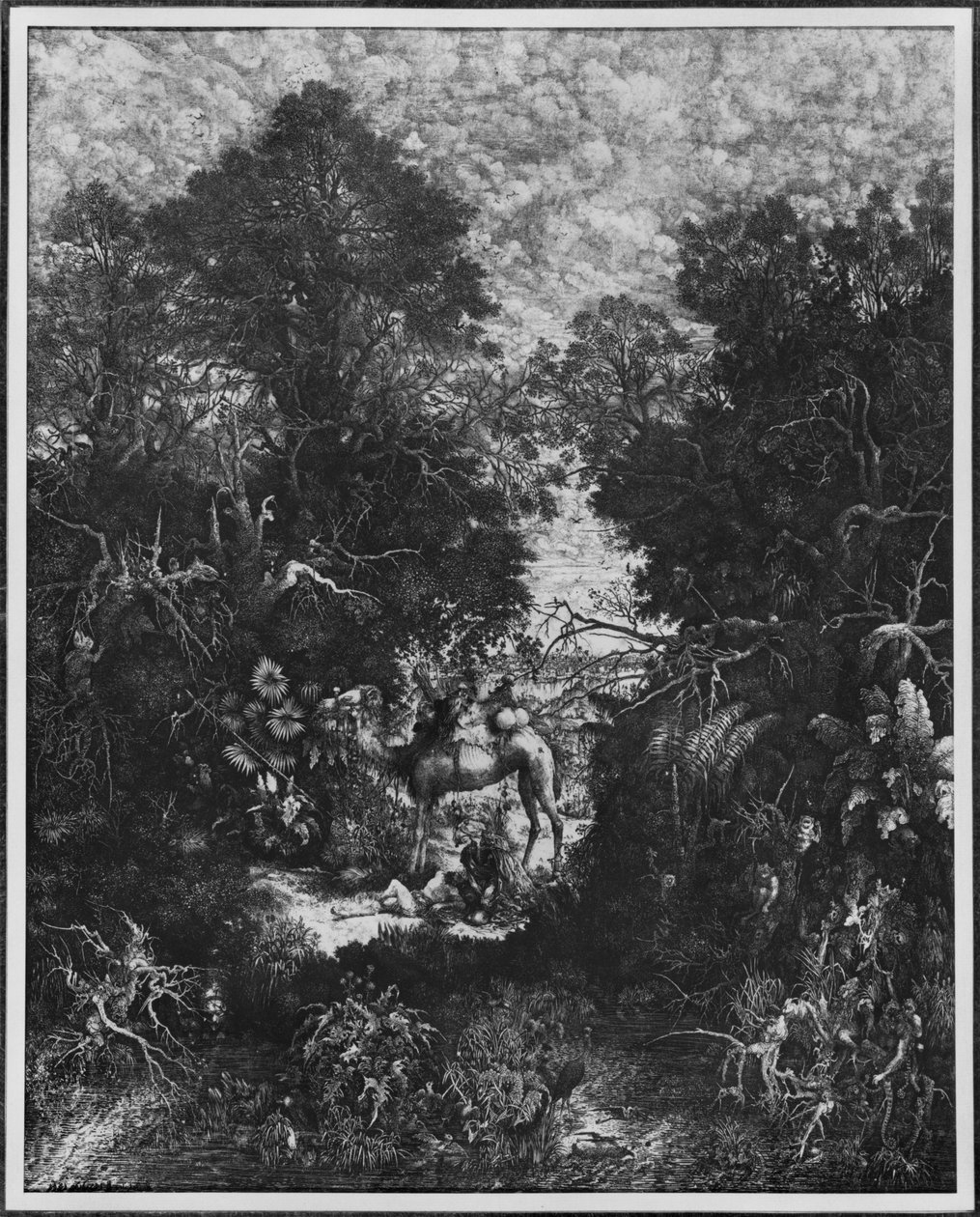 好撒玛利亚人，1861年 作者 罗道夫·布雷斯丁