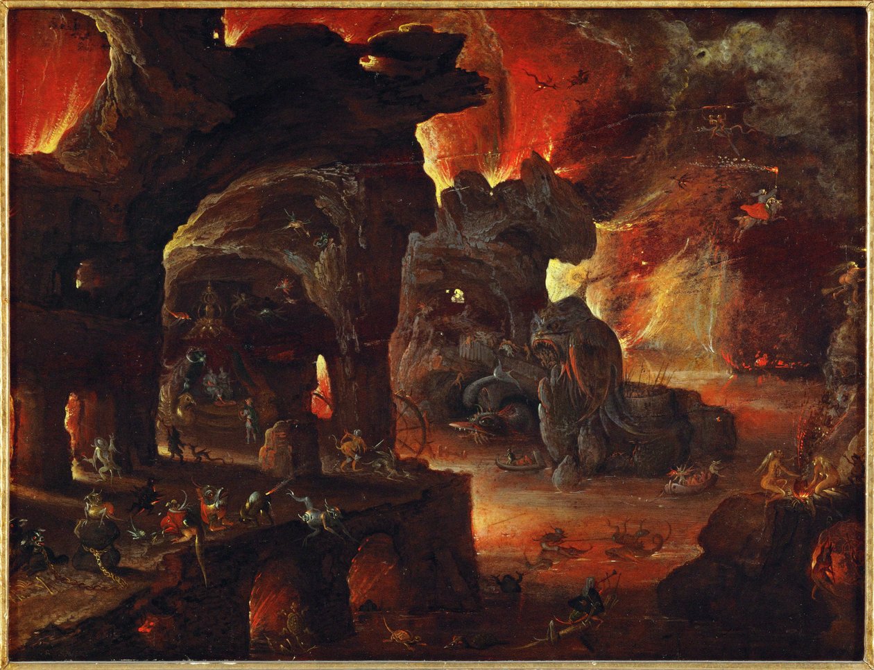 冥界中的奥菲斯 作者 罗兰特·雅各布斯（Roelandt Jacobsz）。储蓄