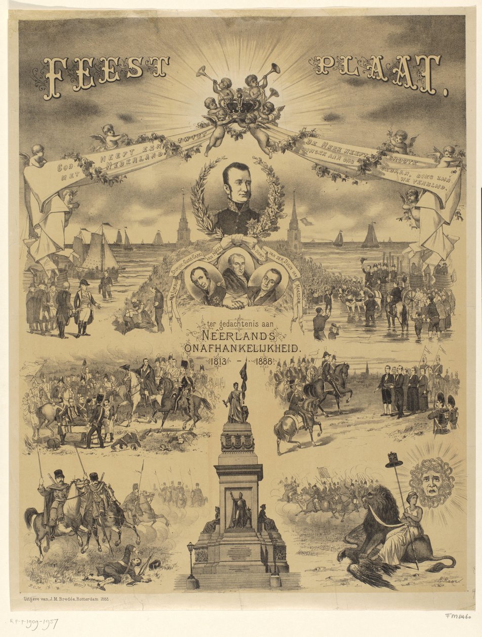 纪念尼皮恩独立党牌匾，1813-1888 年（标题见实物） 作者 罗洛夫·拉尔