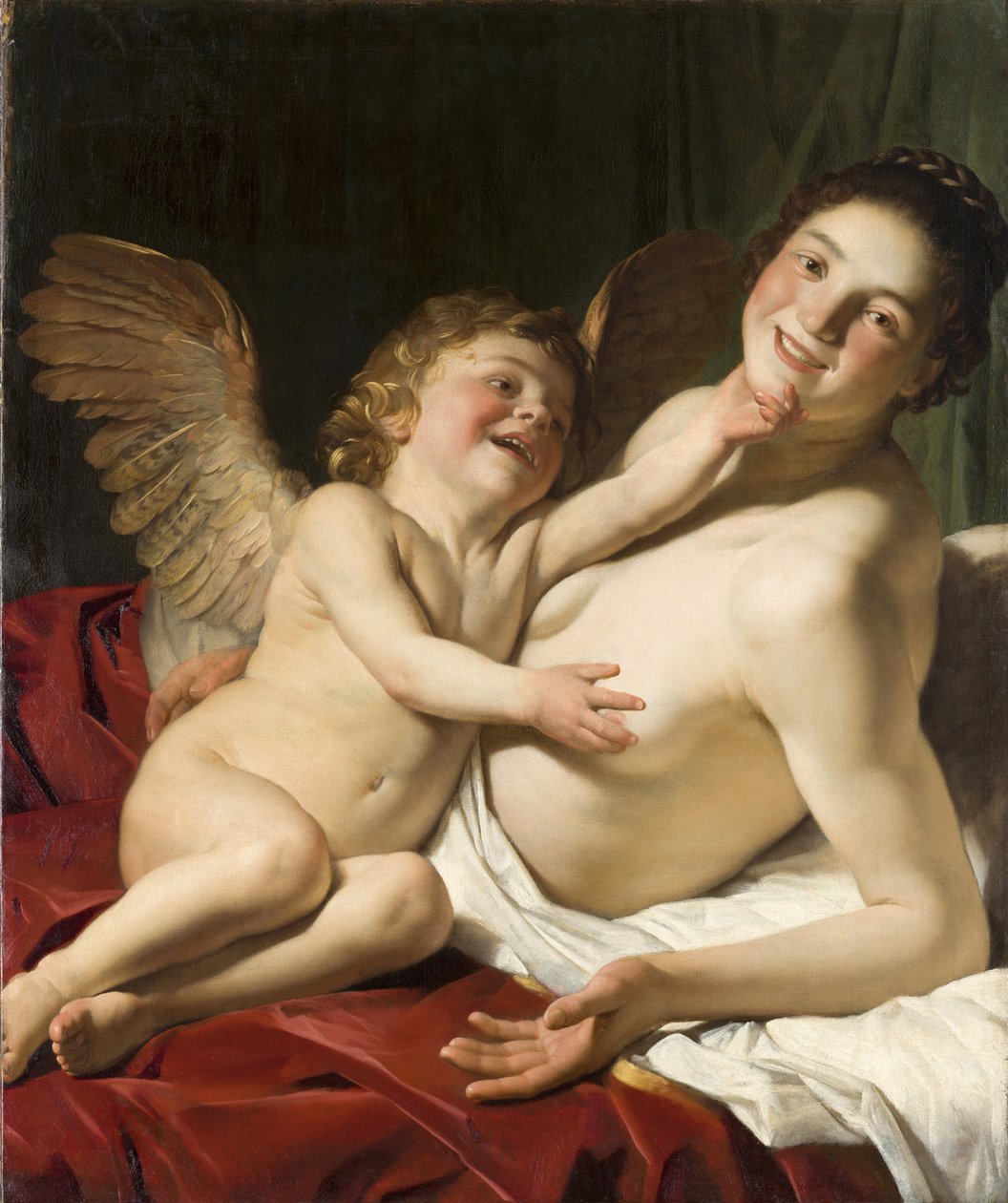 "维纳斯与丘比特》 Peinture de Roeloff van Zijl (actif vers 1608-1631) vers 1625 弗朗斯-哈尔斯 哈勒姆博物馆 作者 罗洛夫·范·齐尔