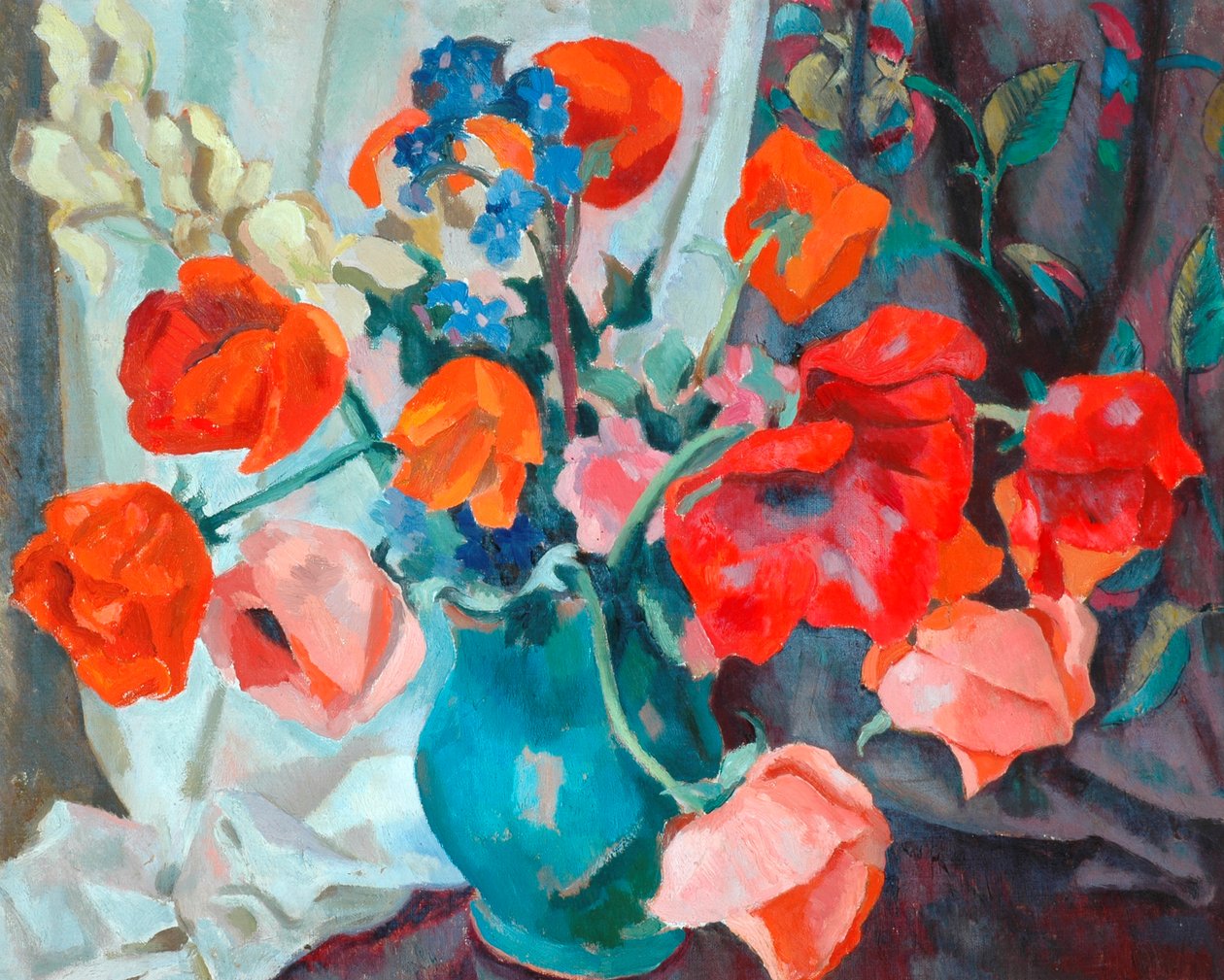 罂粟花，1917年 作者 罗杰·艾略特·弗莱
