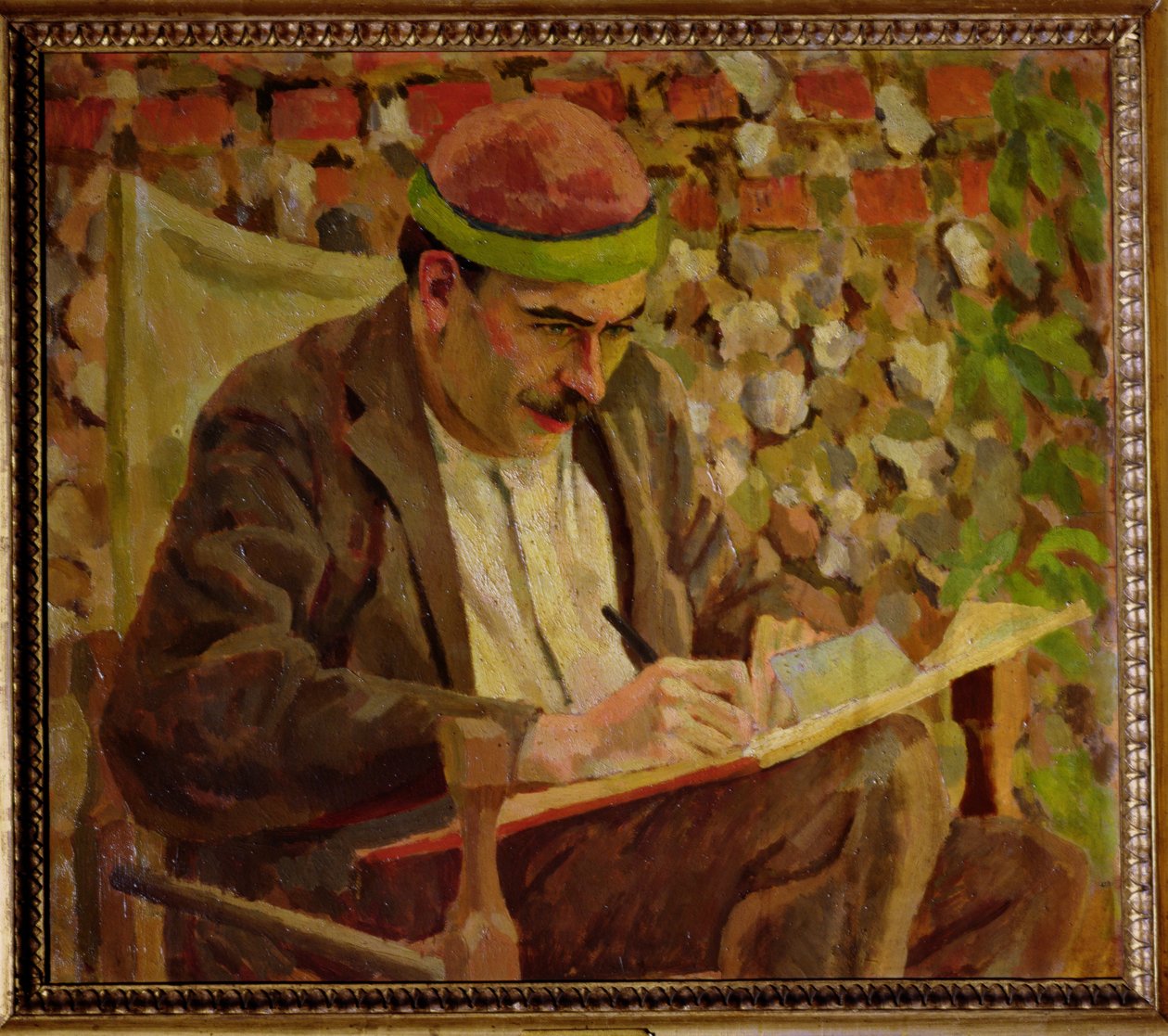 约翰梅纳德凯恩斯的肖像（1883-1946） 作者 罗杰·艾略特·弗莱