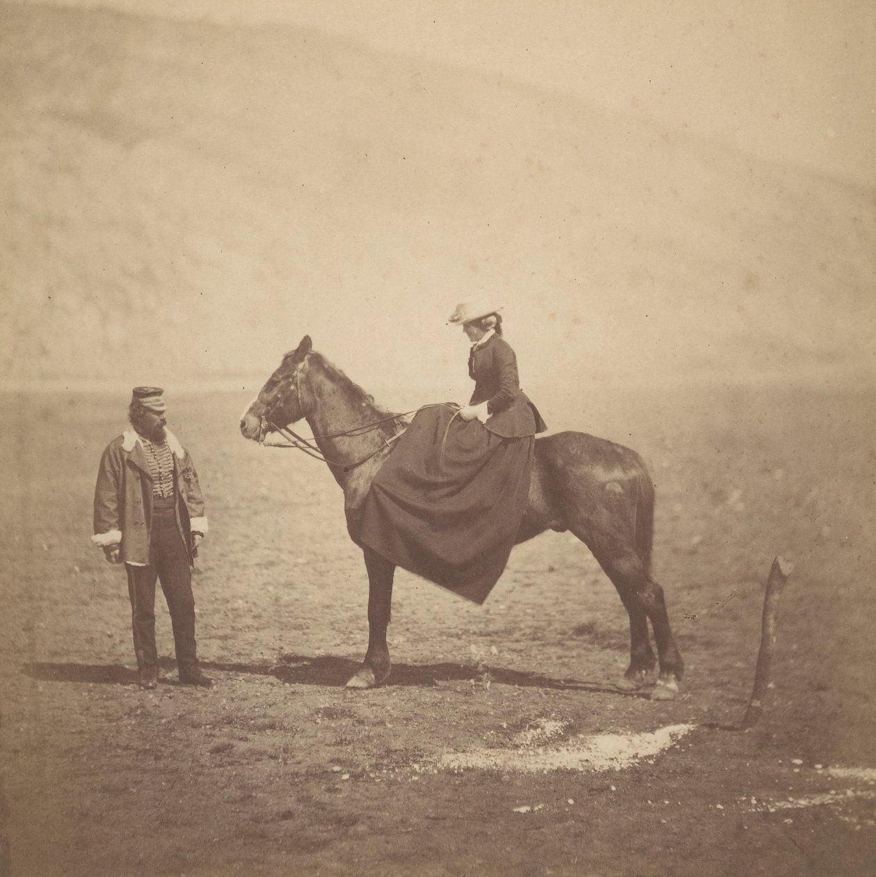 亨利-杜伯里和杜伯里夫人，1855年。 作者 罗杰芬顿