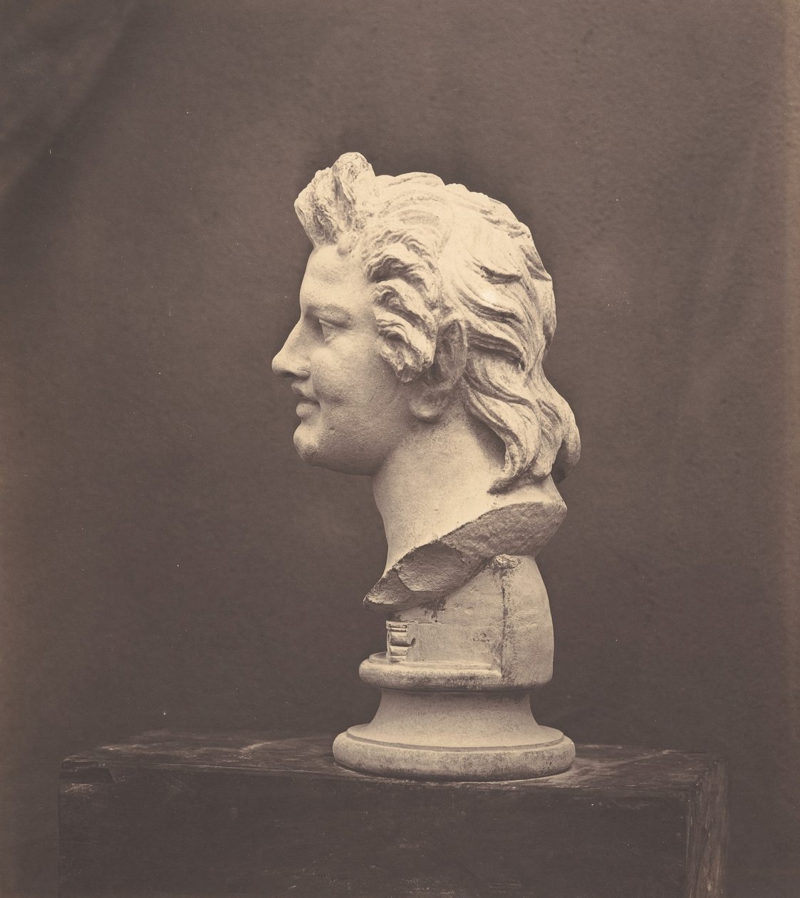大笑的萨蒂尔，1854-1858年。 作者 罗杰芬顿