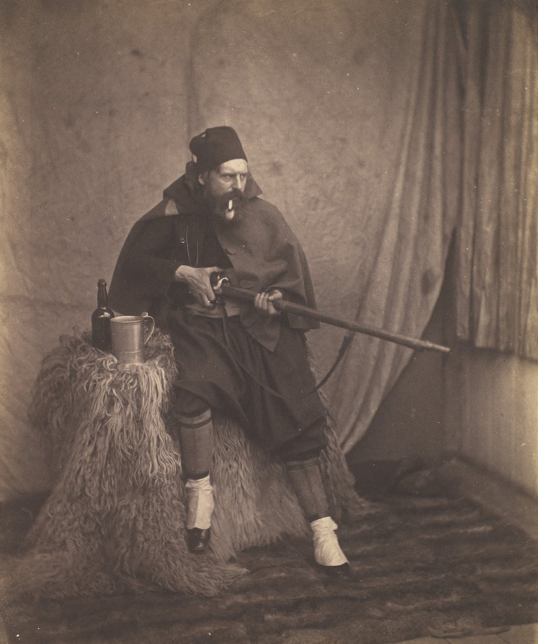 Zouave，第二师，1855年。 作者 罗杰芬顿