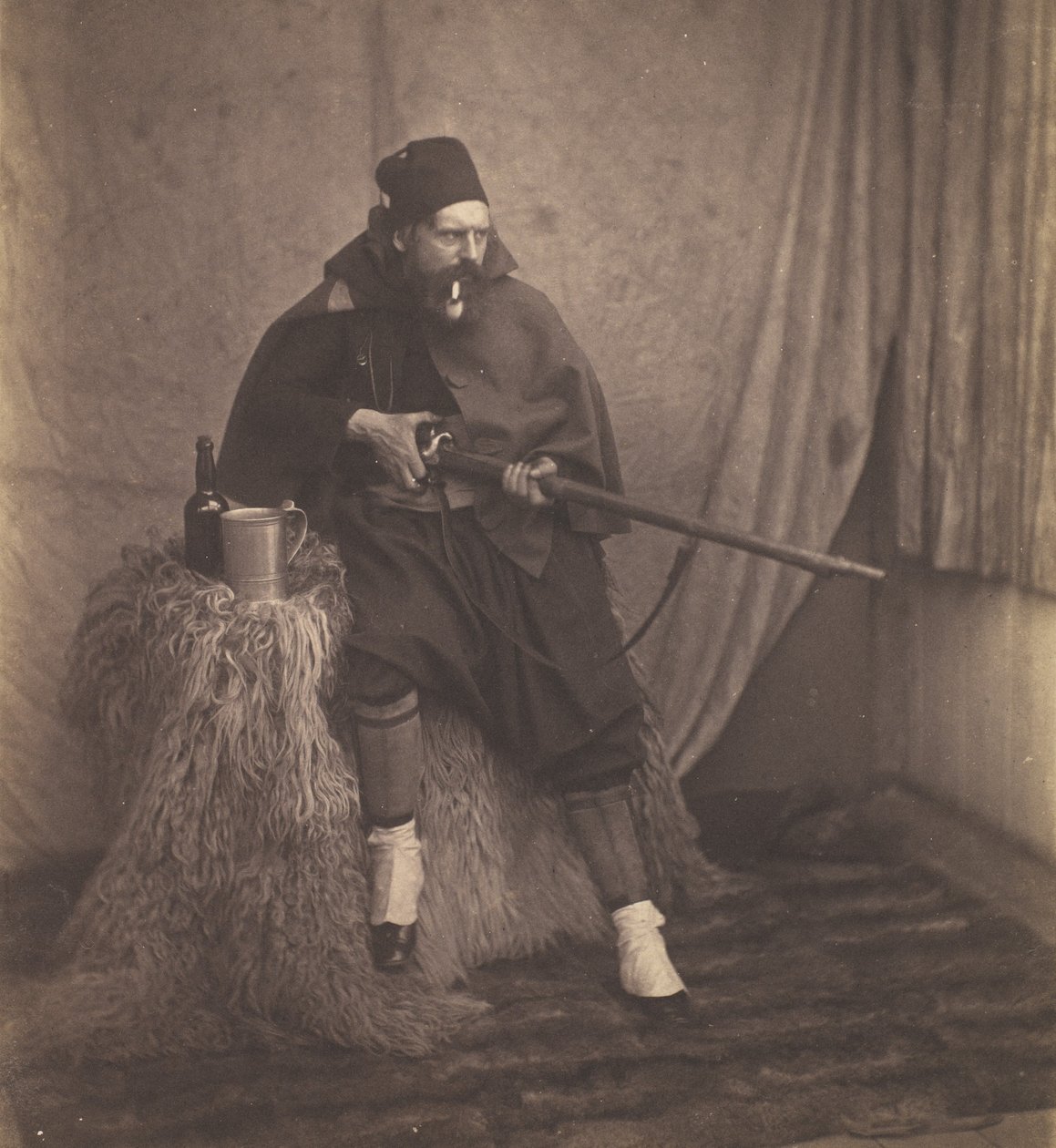 Zouave，第二师，1855年。 作者 罗杰芬顿