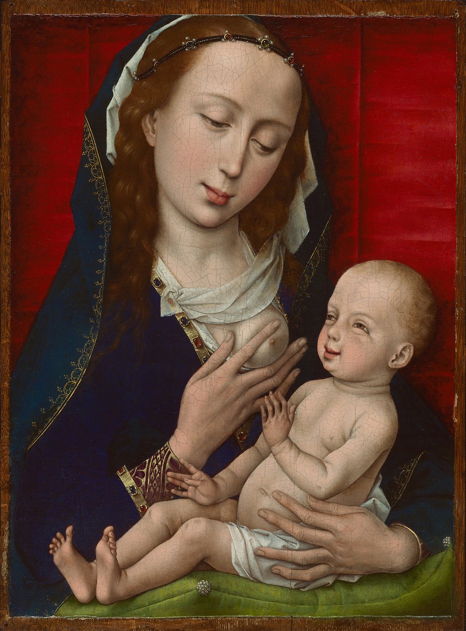 圣母和圣婴 作者 罗吉尔·范·德（Rogier van der）