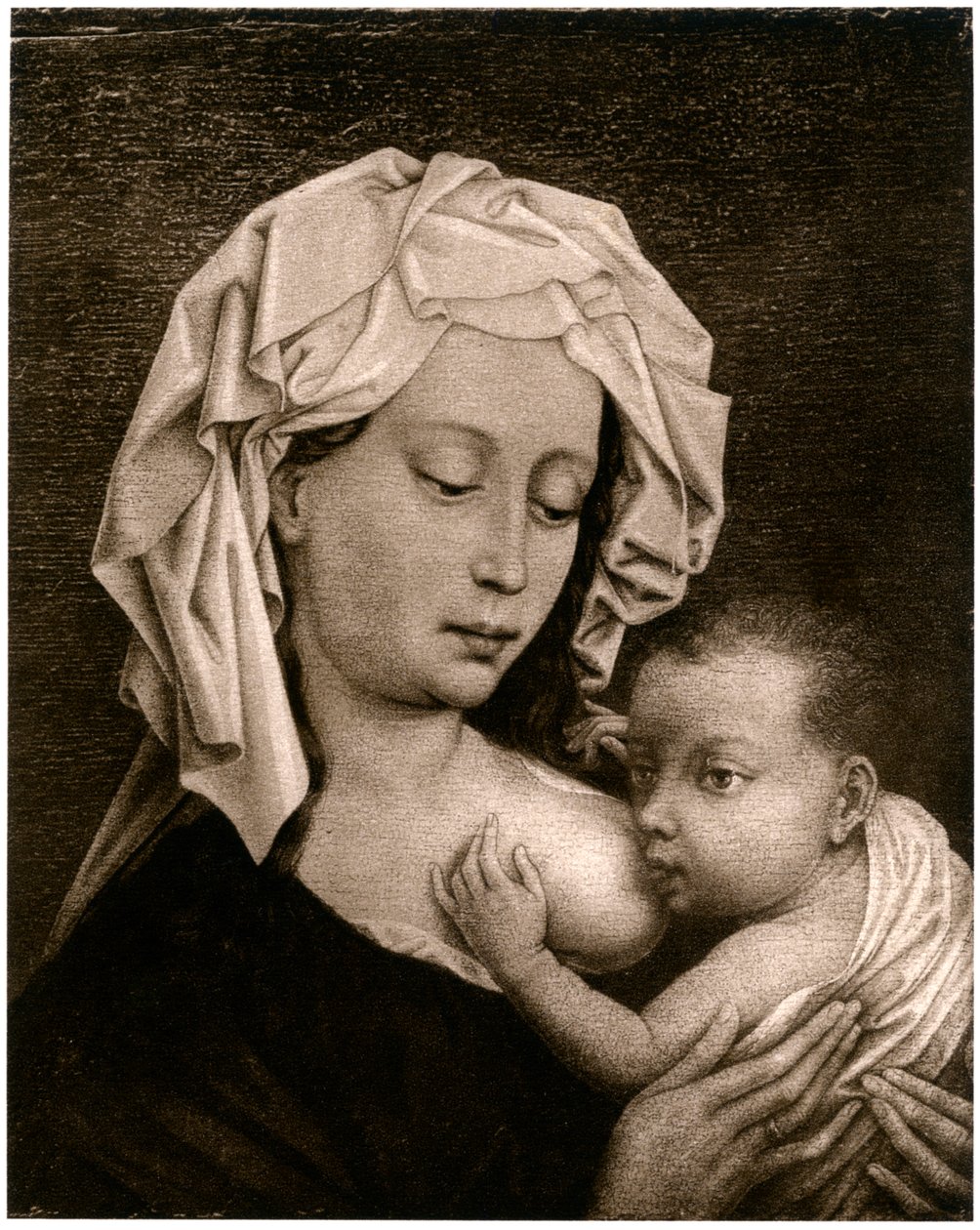 麦当娜和孩子，1927年 作者 罗吉尔·范·德·韦登