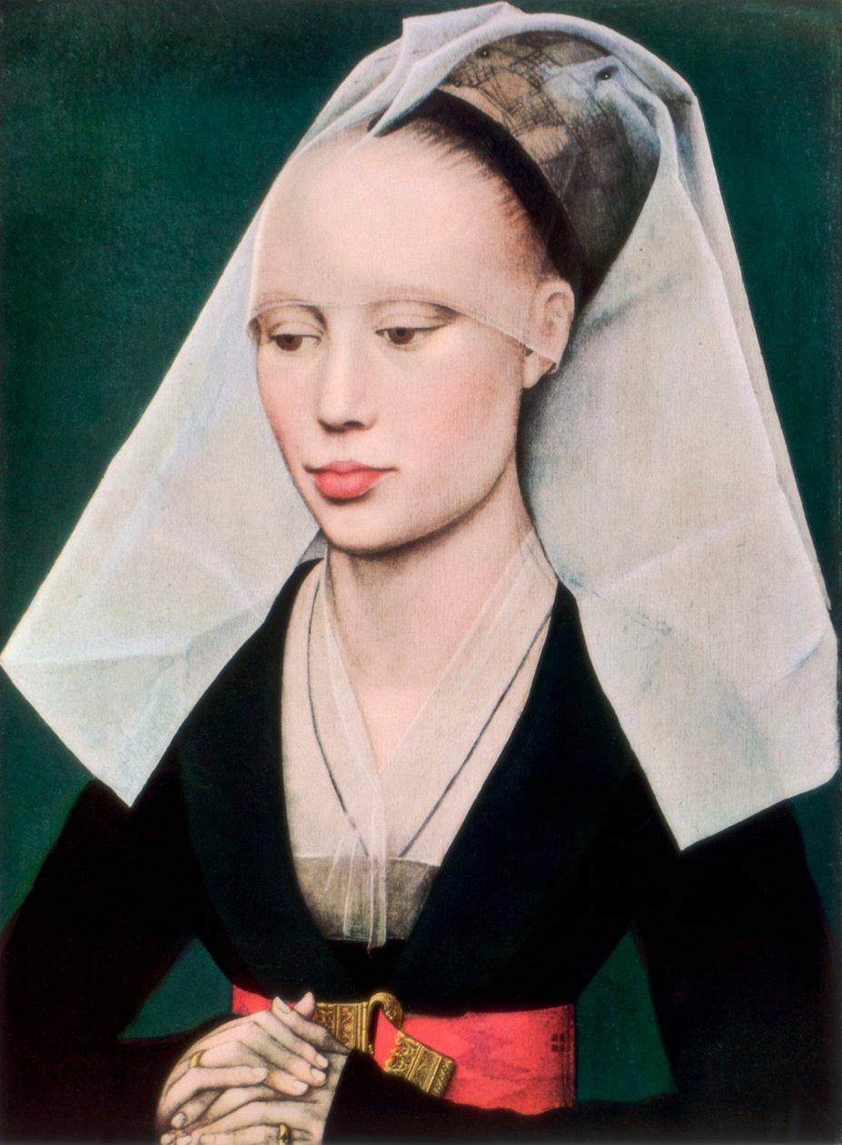 淑女肖像，c1460 1927 作者 罗吉尔·范·德·韦登