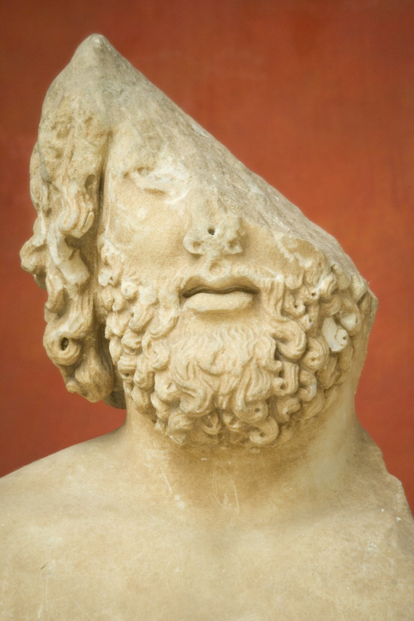 Asklepios，罗马帝国时期（公元前30年 - 公元500年）（大理石） 作者 小说