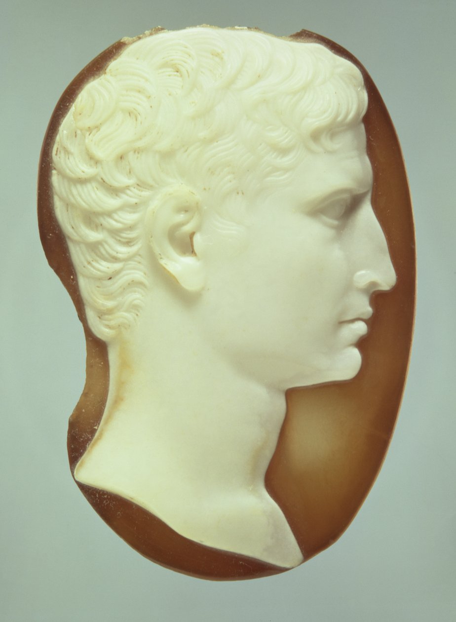 Cameo描绘奥古斯都皇帝（公元前63-14）（sardonyx） 作者 小说