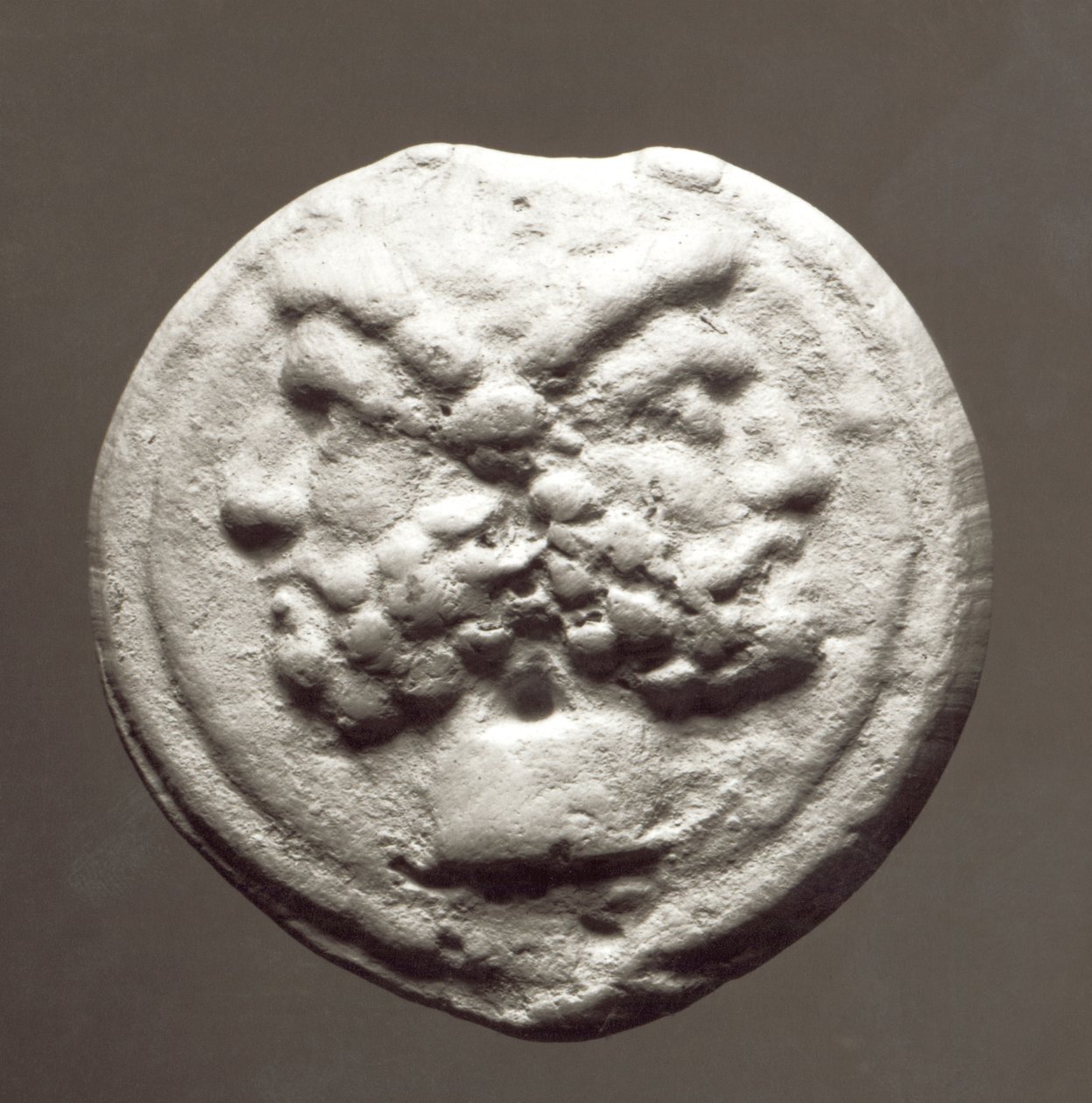 硬币描绘神Janus，公元前753年 - 公元476年（金属） 作者 小说