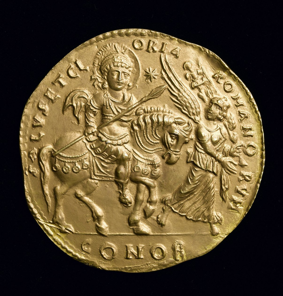 查士丁尼一世金牌（公元527-65）反转，公元544年（电式）（见257495） 作者 小说