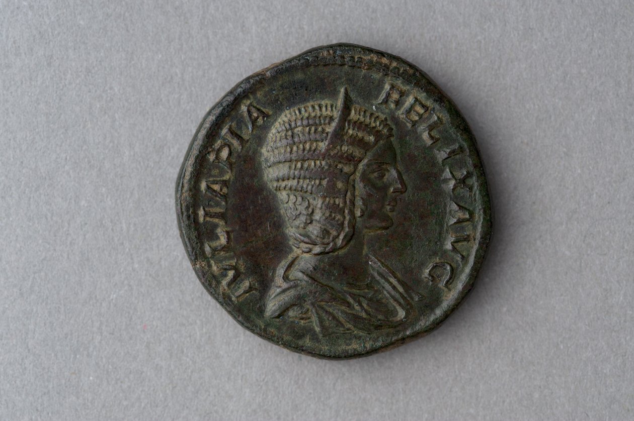 Julia Domna的Sestertius（铜牌） 作者 小说
