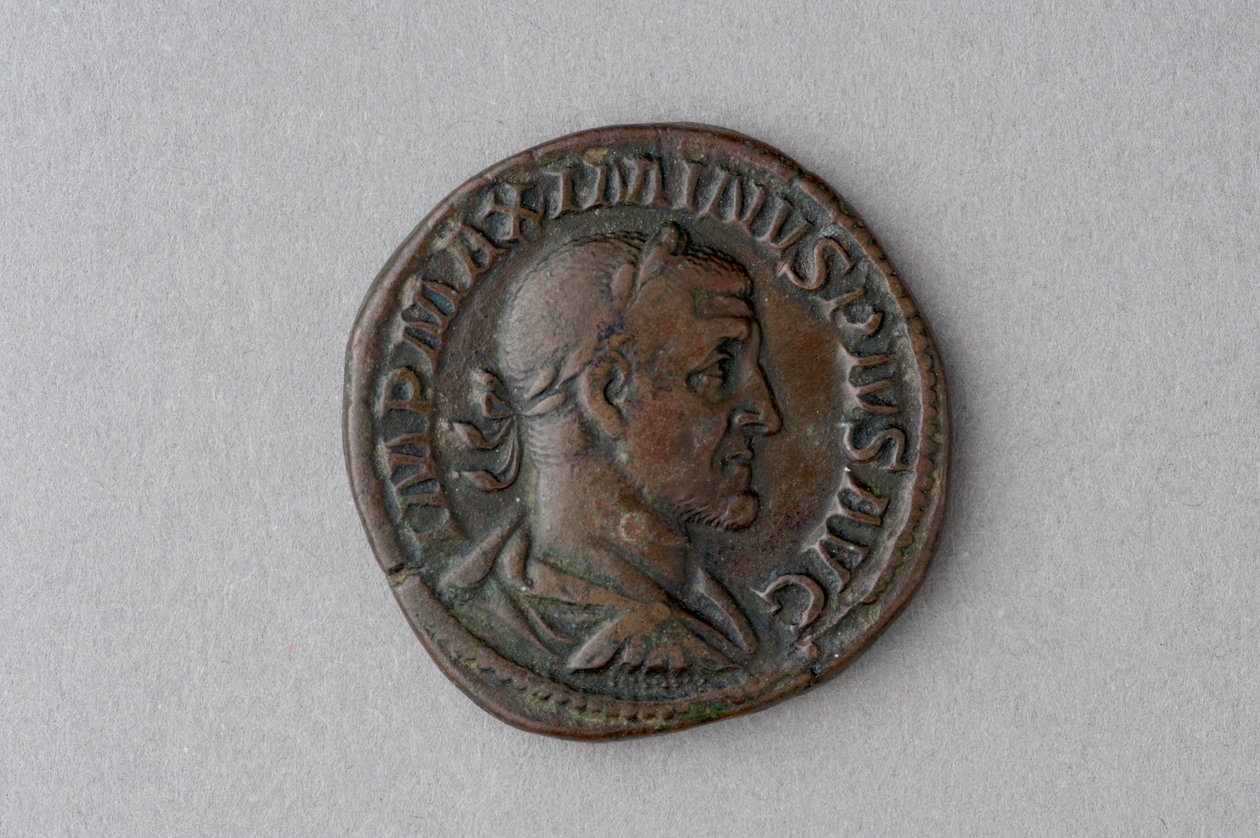Maximus Thrax的Sestertius（青铜） 作者 小说