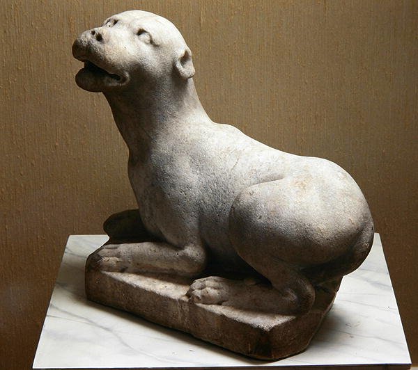 Cave Canem，小心狗（大理石）。 作者 小说